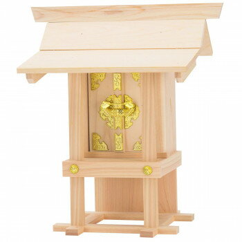 神棚の里 地の神様 桧 小 地の神専用お社【お寄せ品、返品キャンセル不可。欠品終売時連絡あり】