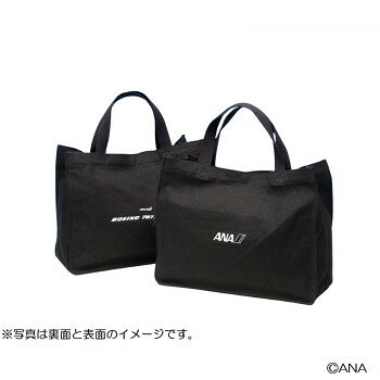 トートバッグ ANA×BOEING 黒 MZ600【お寄せ品、返品キャンセル不可。欠品終売時連絡あり】