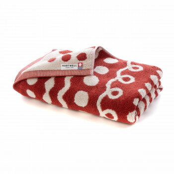 ハートウエル　ミューシグ　バスタオル　レッド　15160111【お寄せ品、返品キャンセル不可。欠品終売時連絡あり】