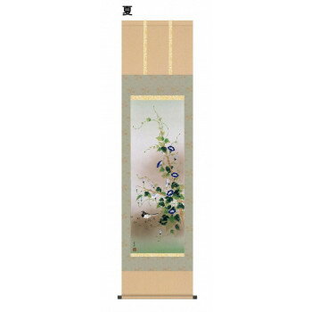 近藤 玄洋掛軸(尺三) 四季花鳥 夏・MA6-02【お寄せ品、返品キャンセル不可。欠品終売時連絡あり】