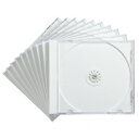 サンワサプライ Blu-ray・DVD・CDケース 10枚セット ホワイト FCD-PN10WN【お寄せ品、返品キャンセル不可。欠品終売時連絡あり】