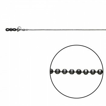 【メール便】 メガネチェーン CB-323 カットボール φ1.5mm Z5463【お寄せ品、返品キャンセル不可。欠品終売時連絡あり】