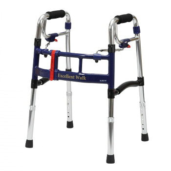 【メーカー直送（大型）】ユーバ産業　スライドフィットEX歩行器(ミニタイプ)　スタンダード　M-0288【お寄せ品、返品キャンセル不可。欠品終売時連絡あり】