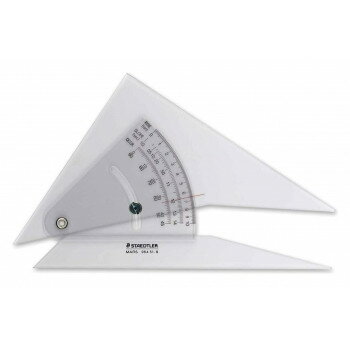 ステッドラー マルス勾配三角定規 20CM ST964518【お寄せ品、返品キャンセル不可。欠品終売時連絡あり】