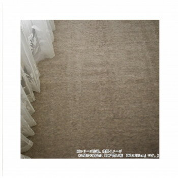 【直送品】Keepar　キーパー　カットパイルカーペット　防ダニ・抗菌・防音・床暖対応 モカ 江戸間4.5..