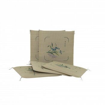 【直送品】い草座布団 約55×55cm (5枚組) HGW839417【お寄せ品、返品キャンセル不可 ...