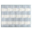 瞬間吸水!しゃりさらバスマット 45X60cm ブルー【お寄せ品、返品キャンセル不可。欠品終売時連絡あり】