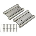 ハイロジック 26070 PENステンレス自由丁番(両開) 153mm 1組入【お寄せ品、返品キャンセル不可。欠品終売時連絡あり】