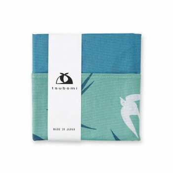 【メール便】 tsubomi 小風呂敷 50cm ツバメ (青) 06855【お寄せ品、返品キャンセル不可。欠品終売時連絡あり】