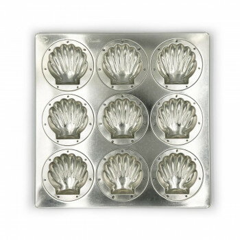 松永製作所　シルバーホタテ天板9P MS161【お寄せ品、返品キャンセル不可。欠品終売時連絡あり】