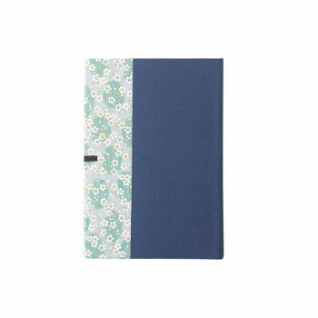 【メール便】 ミニ軽々半紙ばさみ 友禅鳥の子 紺・FA22-1【お寄せ品、返品キャンセル不可。欠品終売時..