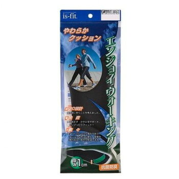 is-fit エンジョイウォーキングインソール 男性用【お寄せ品、返品キャンセル不可。欠品終売時連絡あり】