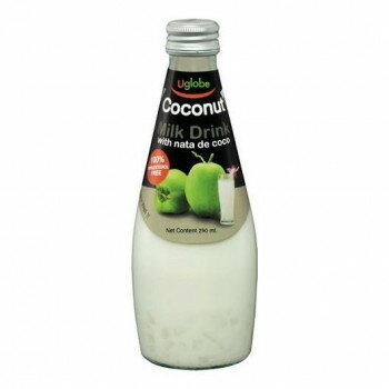 【直送品】ユーグローブ ココナッツミルクドリンク オリジナル(ナタデココ入り) 290ml 12個セット 162000【お寄せ品、返品キャンセル不可。欠品終売時連絡あり】