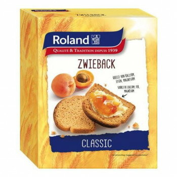 【直送品】ローランド ラスク　クラシック 165g 12個セット 100006【お寄せ品、返品キャンセル不可。欠..