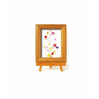 ナチュラルイーゼル付(ちひろ絵はがき一枚入り)　1442240・みずやり【お寄せ品、返品キャンセル不可。..