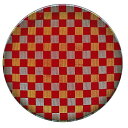 【メール便】 福井クラフト A150寿司皿朱金銀市松粉蒔 12045490【お寄せ品、返品キャンセル不可。欠品終売時連絡あり】