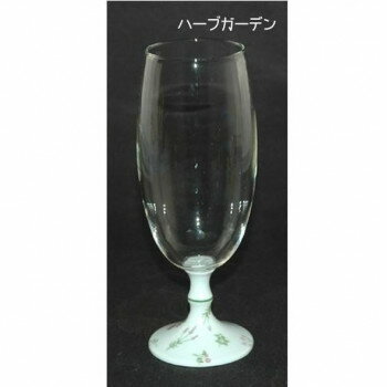 有田浪漫ビールグラス　フルール　ハーブガーデン・INT-102-5-6【お寄せ品、返品キャンセル不可。欠品終売時連絡あり】