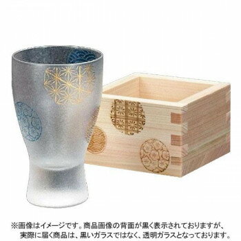 ザ・プレミアムニッポンテイスト　プレミアム丸紋　枡酒グラス　100ml　6601【割引不可・返品キャンセル不可】