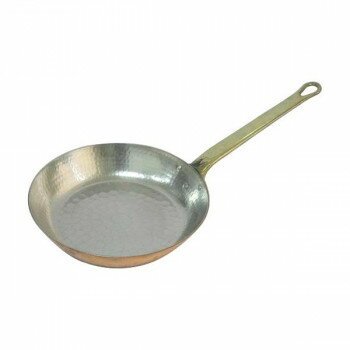 21 cm〜25 cm - 中村銅器製作所　銅製　フライパン　22cm【お寄せ品、返品キャンセル不可。欠品終売時連絡あり】