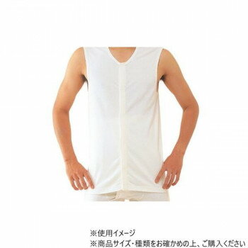 【メール便】 神戸生絲　紳士・婦人共用/ランニングL MU15 ワンタッチ肌着　　白【お寄せ品、返品キャンセル不可。欠品終売時連絡あり】