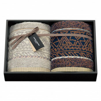 JOURNAL STANDARD FURNITURE クエスト タオルギフト フェイスタオル×2 FJS-2561【お寄せ品、返品キャンセル不可。欠品終売時連絡あり】