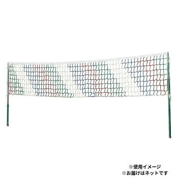 【直送品】三和体育製販 ソフトバレーネット ストライプ S-9417【お寄せ品、返品キャンセル不可。欠品終売時連絡あり】