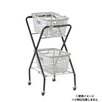 【直送品】三和体育製販 ボールバスケットキャリー 折タタミ式 ブラック S-8021【お寄せ品、返品キャンセル不可。欠…