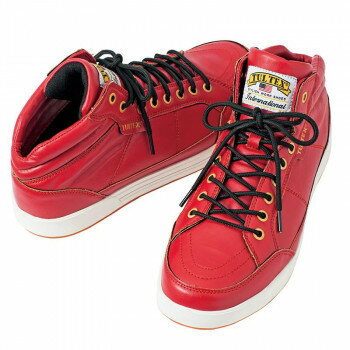 アイトス 51633 セーフティシューズ(ミドルカット)(男女兼用) レッド 23cm【お寄せ品、返品キャンセル不可。欠品終売時連絡あり】