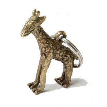 【メール便】 東京かんかん 真鍮キリン キーホルダー AFHH-281【お寄せ品、返品キャンセル不可。欠品終売時連絡あり】