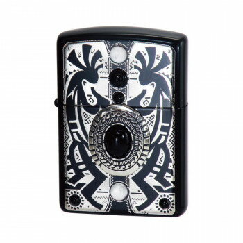 【メール便】 ZIPPO インディアンスピリット BKココペリ【お寄せ品、返品キャンセル不可。欠品終売時連..