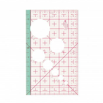 【メール便】 クロバー カード型定規 25-042【お寄せ品、返品キャンセル不可。欠品終売時連絡あり】
