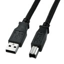 サンワサプライ ナイロンメッシュUSB2.0ケーブル 1.5m KU20-NM15K【お寄せ品、返品キャンセル不可。欠品終売時連絡あり】(2)