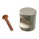 【メール便】 ハイロジック 17780 ニューカットツマミ φ22mm ホワイト 1個入【お寄せ品、返品キャンセル不可。欠品終売時連絡あり】