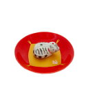 薫寿堂 香立付香皿 福ねこ トラ 3211【お寄せ品、返品キャンセル不可。欠品終売時連絡あり】