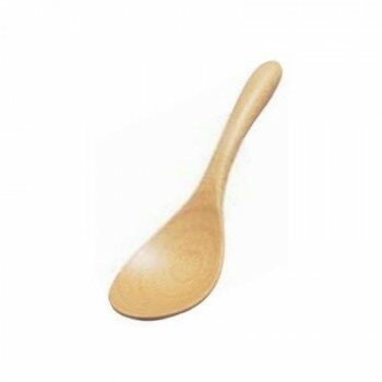 丸十　ブナ　取り分けスプーン　大 6V30-8【お寄せ品、返品キャンセル不可。欠品終売時連絡あり】