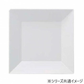 福井クラフト　メラミン40cmスクエアー盛皿ホワイト 51353750【お寄せ品、返品キャンセル不可。欠品終..