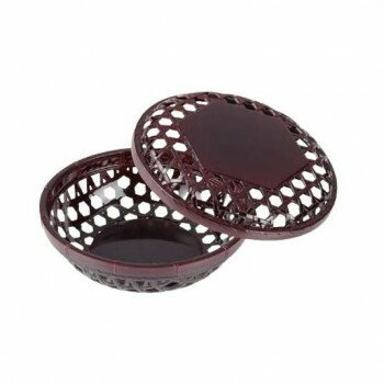 福井クラフト　6寸かごめ 溜(蓋親) 51300030【お寄せ品、返品キャンセル不可。欠品終売時連絡あり】