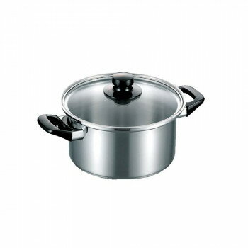 ※代引き不可 同梱不可※北海道、沖縄、離島送料は別途お見積り。※手配完了後は、ご注文キャンセルを承る事が出来ません。指定日可能の表示以外の商品はご指定日不可です。メーカーより取り寄せ商品のため、在庫状況によっては欠品・廃盤の可能性があります。あらかじめご了承ください。鍋本体には、錆びにくく熱効率に優れた特殊ステンレス素材を使用しております。底は厚く、側面を薄くする特殊加工を施すことで、軽量性と耐久性を両立いたしました。IH・ハロゲン・ラジエントなどの電気調理器に対応し、熱による変形を防ぎますので安心してお使いいただけます。ガス火にも対応しております。フタは強化ガラス製で、調理中に中の様子が確認できるのも便利です。・事前にご確認下さい※ラッピング・のしは非対応です。※また当商品は化粧箱に入っております。※ご使用前に必ず同封の取扱説明書をご覧頂き、お願いとご注意をご覧の上、ご使用下さい。サイズ全長(持ち手含む):323mm、全高(持ち手含む):160mm、内径:198mm、深さ:117mm、接地底径:185mm、底の厚さ:1.5mm個装サイズ：30.3×24.6×14.6cm重量1.46kg個装重量：1736g素材・材質本体:ステンレス鋼(20-0ステンレス)フタ:全面物理強化ガラス持ち手:プラスチック(フェノール樹脂・黒)仕様保証期間(フライパン・フッ素樹脂は対象外):購入日から20年間保証期間(ハンドル・ツマミ・その他付属品):購入日から1年間満水容量:3.4L対応熱源・IHクッキングヒーター(100V、200V)・ガス・ハロゲンヒーター・ラジエントヒーター・シーズヒーター付属品メーカー保証書付き生産国日本・広告文責（有限会社パルス・048-551-7965）fk094igrjs