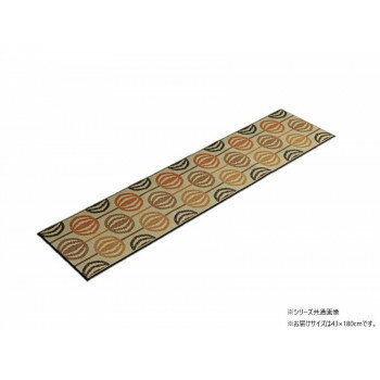 い草 キッチンマットFレトロ 43×180cm OR 1081870205105【お寄せ品、返品キャンセル不可。欠品終売時連絡あり】(3)