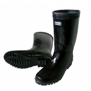 喜多 軽半長靴 25.5cm ブラック KR881【お寄せ品、返品キャンセル不可。欠品終売時連絡あり】