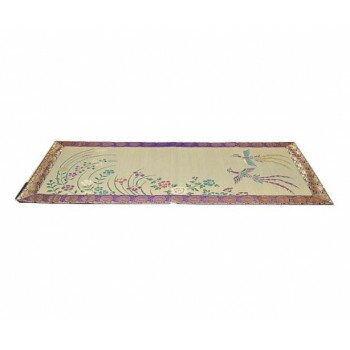 【直送品】四季の華 い草御前拝敷 90x180cm SEN620552【お寄せ品、返品キャンセル不可。欠品終売時連絡あり】