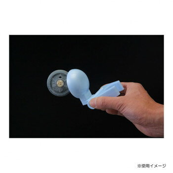 ヘルシー救急BOXのMLSシリーズ　シャワーホルダー ブルー 6871【お寄せ品、返品キャンセル不可。欠品終売時連絡あり】｜アングル3