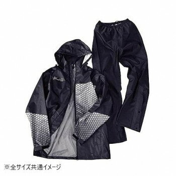 【直送品】コヤナギ レインウェア レインストームアクティブ RSA-08 ブラック LL【お寄せ品、返品キャ..