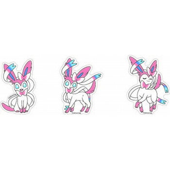 【メール便】 ポケットモンスター モバイルステッカー ニンフィア POKE-913D【お寄せ品、返品キャンセル不可。欠品終売時連絡あり】