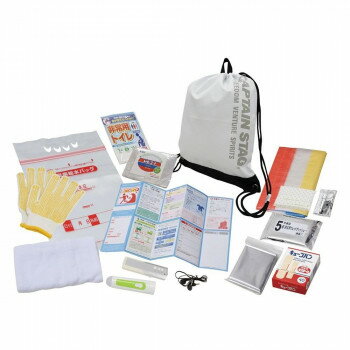 【直送品】ナカガワ ナップサック防災セット15点 NS25-15　NS25-15【お寄せ品、返品キャンセル不可。欠品終売時連絡あり】