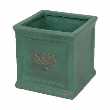 MURATAYA スクエアポットフォレスト7号 Verdigris 3743【お寄せ品、返品キャンセル不可。欠品終売時連絡あり】のサムネイル