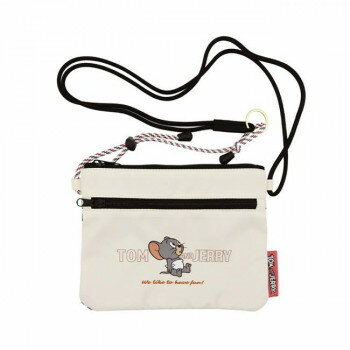 トムとジェリー フレンド サコッシュ アイボリー IV W-TJ1131【お寄せ品、返品キャンセル不可。欠品終売時連絡あり】