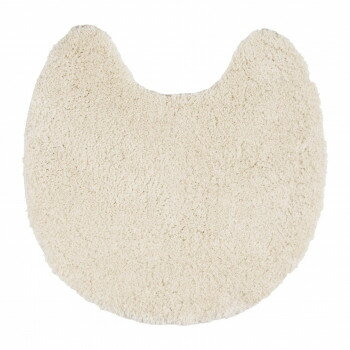【メーカー直送（大型）】カキウチ SELECT JUST FIT MARURU トイレマット M アイボリー 58×58cm【お寄せ品、返品キャンセル不可。欠品終売時連絡あり】