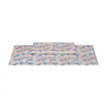 セラミックステージ 有田焼 角型 雅桜/ブルー 32M00000z2072【お寄せ品、返品キャンセル不可。欠品終売..