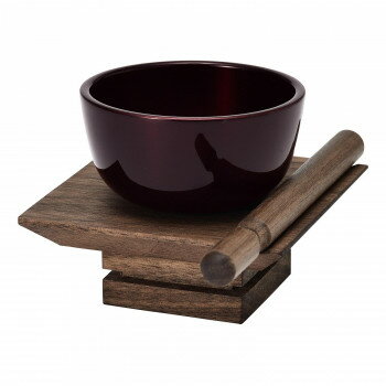 涼月 木製りん台セット(型 ) りん2.0寸 ウォールナット/茜 59e25idm18092【お寄せ品、返品キャンセル不可。欠品終売時連絡あり】